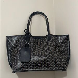 Stylish Black Tote Bag